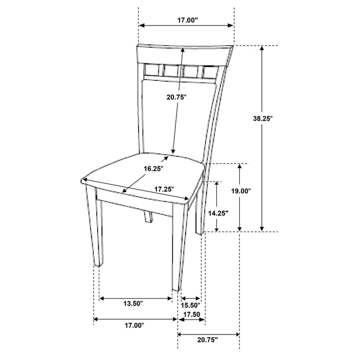 Gabriel 7 Pc Dining Set