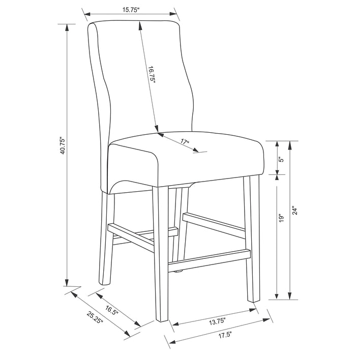 Mulberry Counter Stool