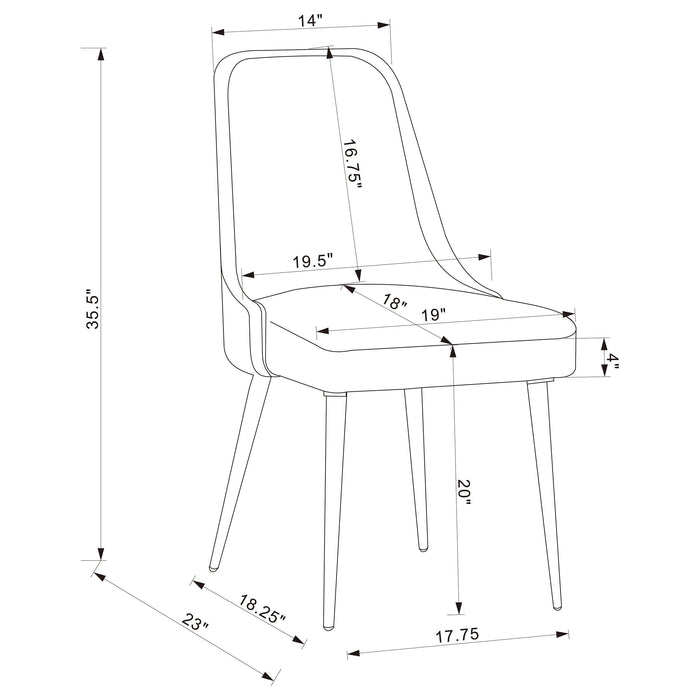 Smith 5 Pc Dining Set