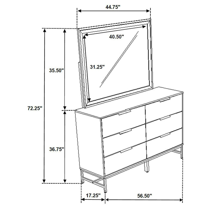 Sonora Dresser With Mirror