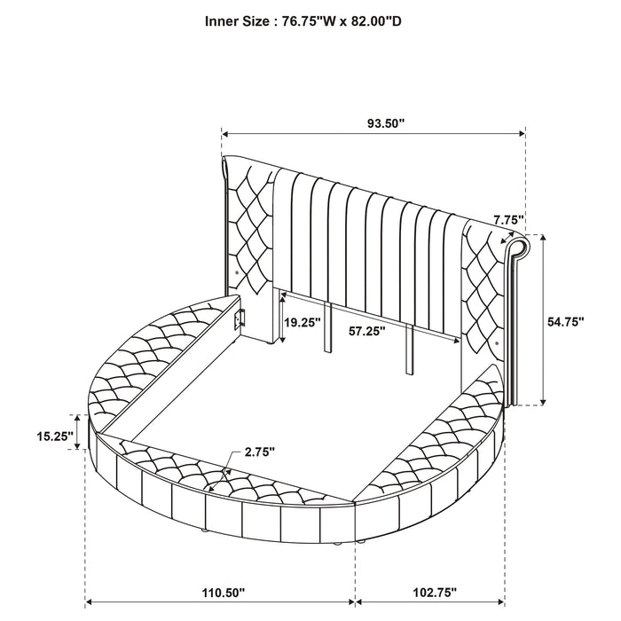 Sonya Eastern King Bed