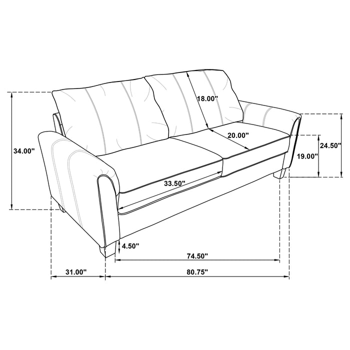 Davis Stationary Sofa