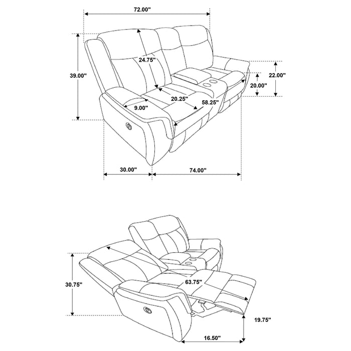 Lawrence Reclining Loveseat