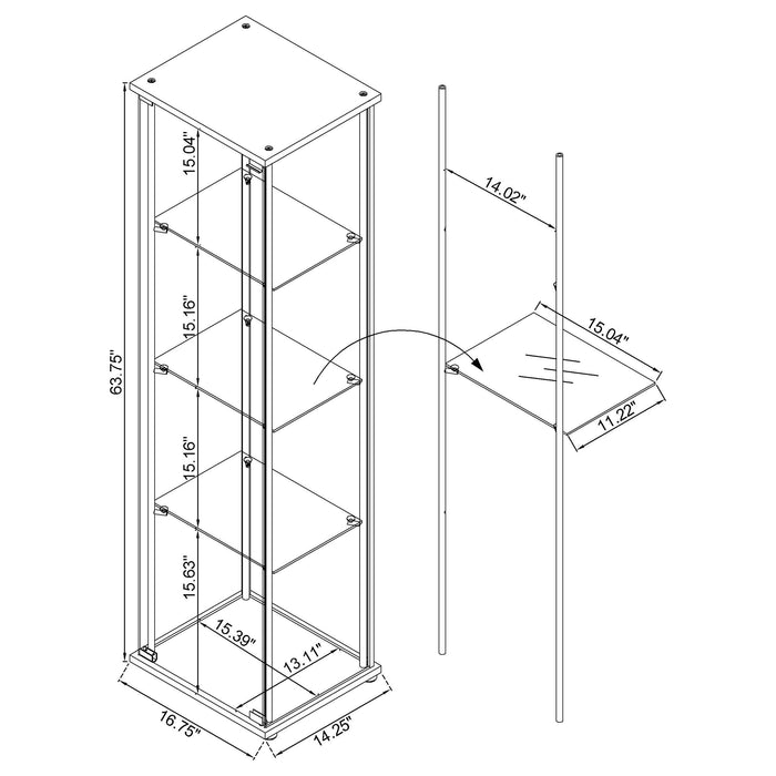 Bellatrix Curio Cabinet