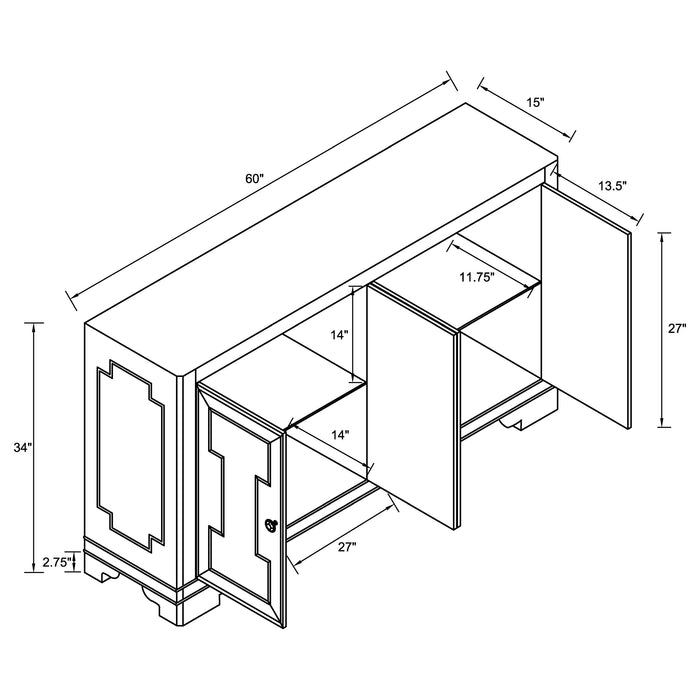 Toula Accent Cabinet