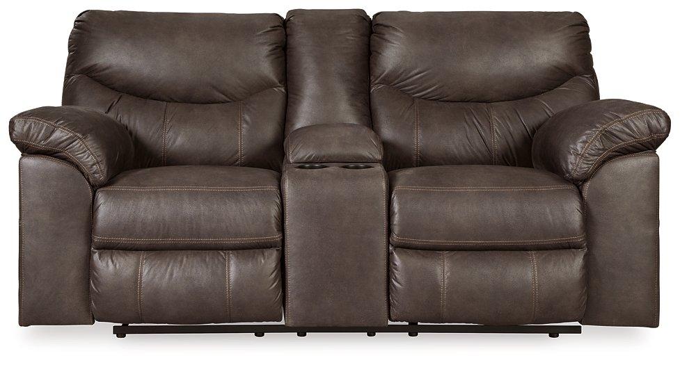 Boxberg Reclining Loveseat with Console image