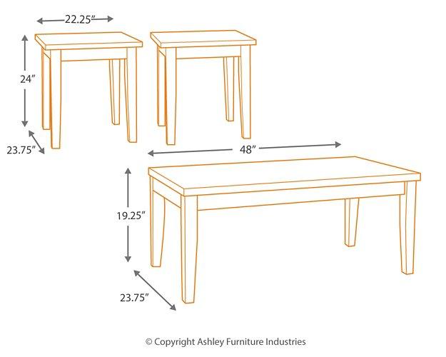 Maysville Table (Set of 3)