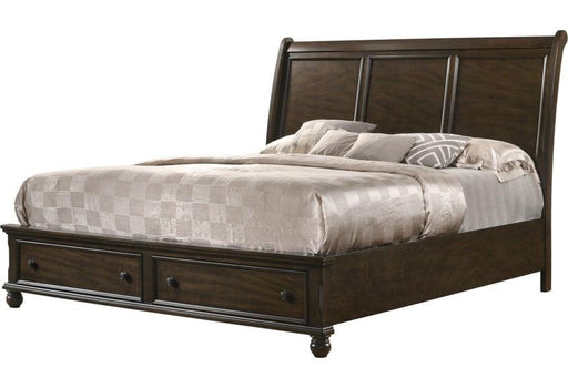 Crown Mark Lara Queen Storage Bed in Dark Brown B6077-Q image