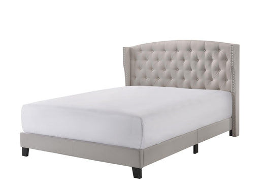 ROSEMARY KING PLATFORM BED KHAKI image