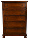 Galaxy Home Austin 5 Drawer Chest in Dark Walnut GHF-808857804877 image