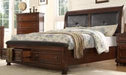 Galaxy Home Austin King Storage Bed in Dark Walnut GHF-808857715722 image