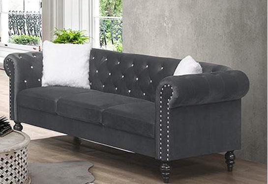 Galaxy Home Emma Sofa in Gray GHF-808857639011 image