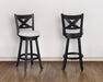 KIPPER SWIVEL BAR STOOL DOVE K/D image